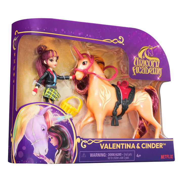 Unicorn Academy, Valentina & Cinder Set