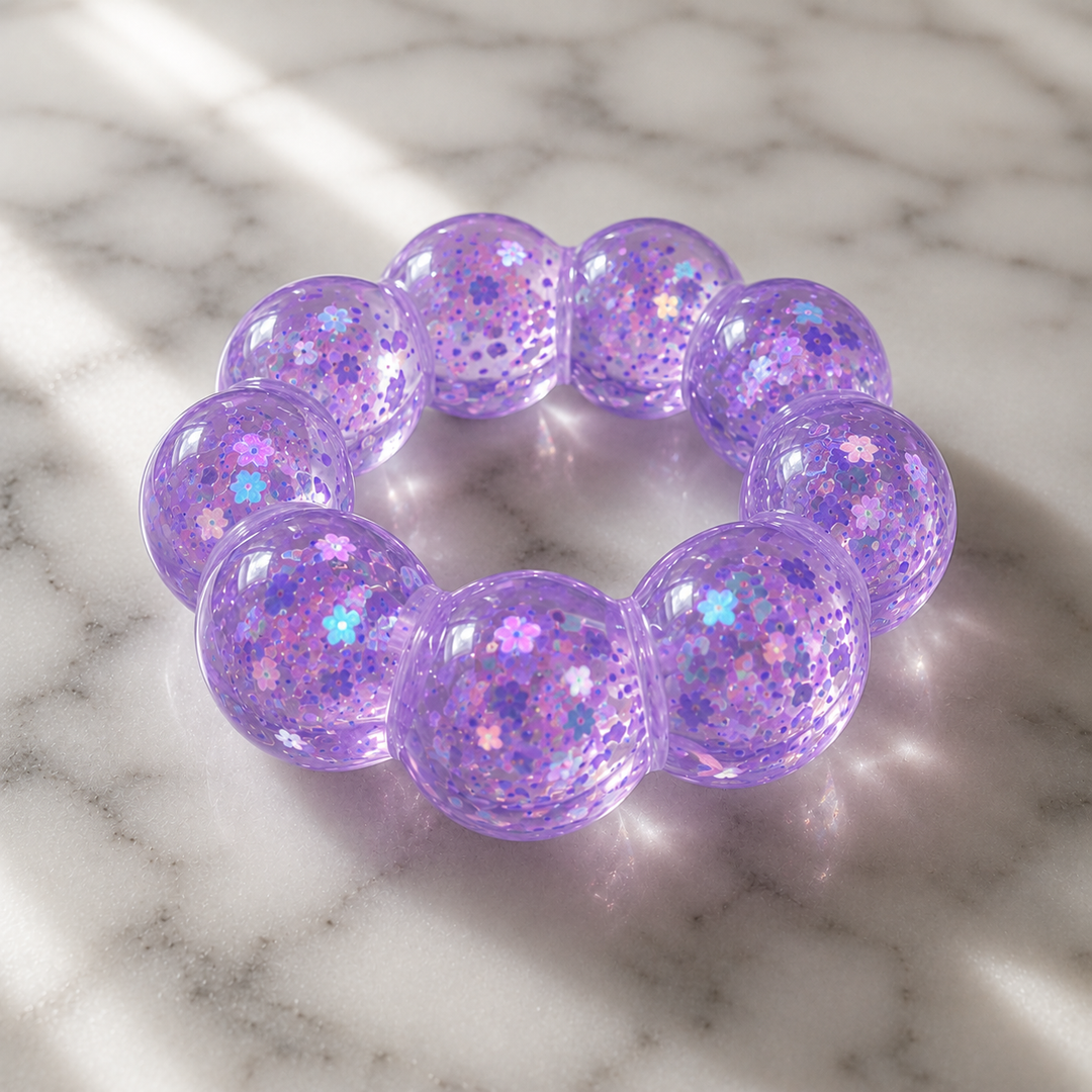 Feelzies™ Original Squishy Bracelet: Bubblegum Glow