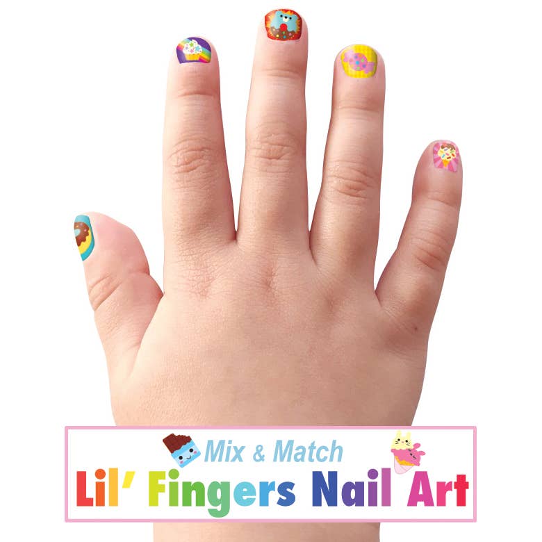 Sweet Shop Bracelet and Nail Sticker Girly Gift Pack