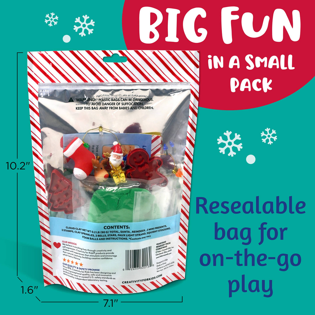 Sensory Pack Christmas Holiday Play Kit for Children