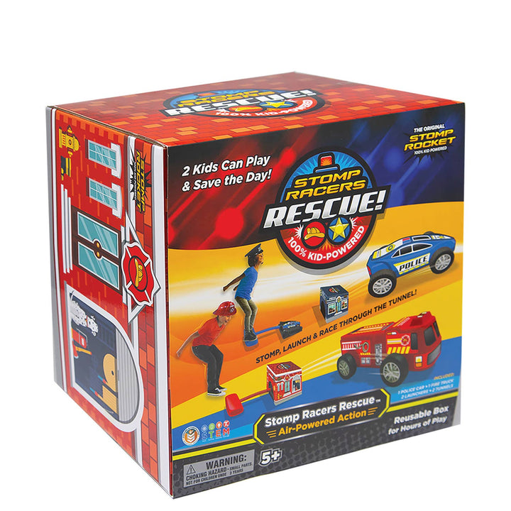 Series 7 Rescue Racers Numbers Rescue Racers by Stomp Rocket - 1 Fire Truck & 1 Police Car – Nantucket ...