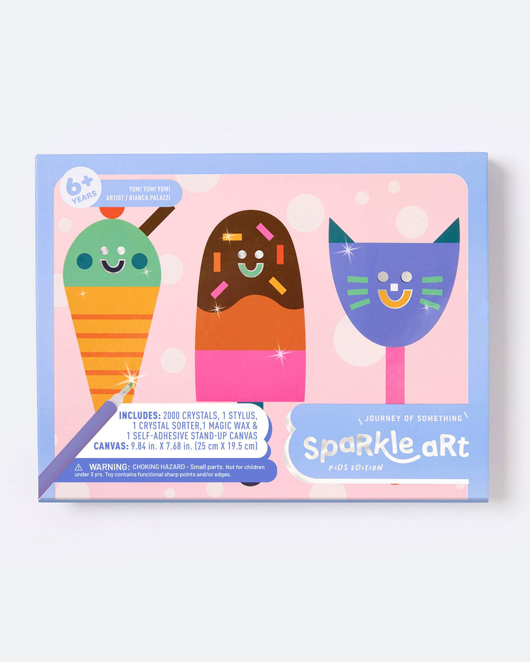 Sparkle Art Kit for Kids - Yum! Yum! Yum!