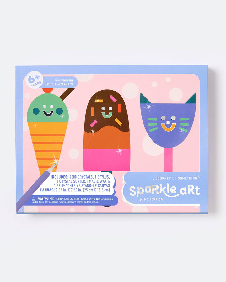Sparkle Art Kit for Kids - Yum! Yum! Yum!