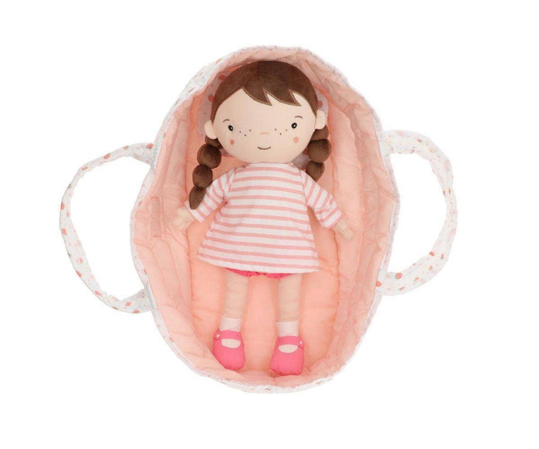 Lola Strawberries White Doll With Carry Bag