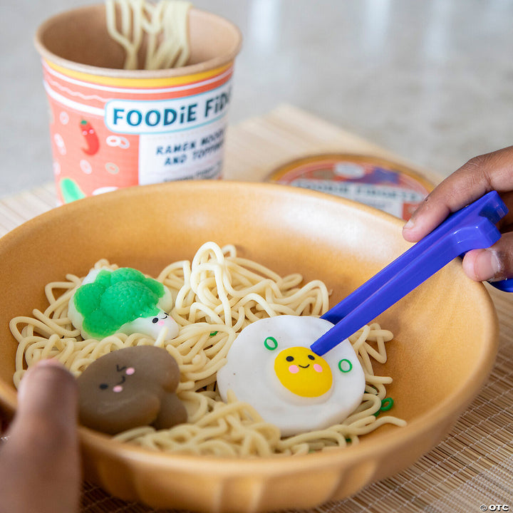 Foodie Fidgets Ramen Noodles and Toppings Fidgets for Kids