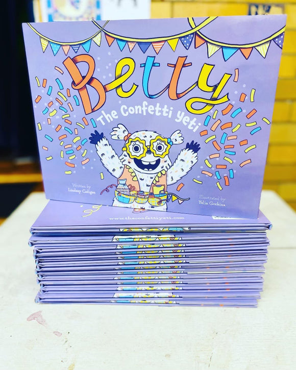 Betty The Confetti Yeti