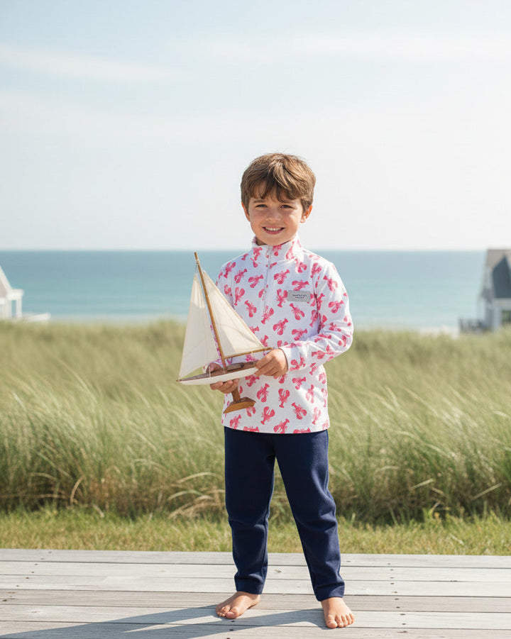 New England Lobster Quarter Zip