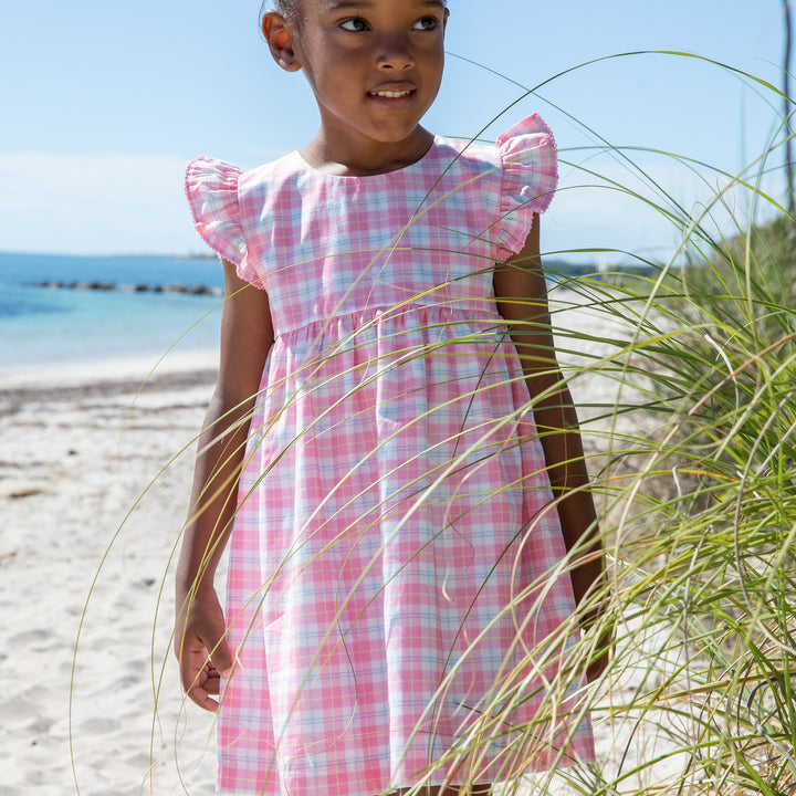Mariel Dress-Madaket Plaid