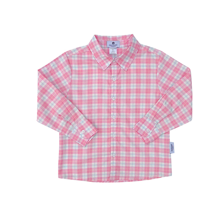 Boy's Button Down-Madaket Plaid