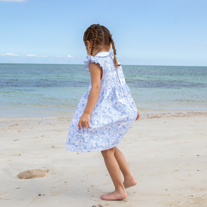 Nellie Dress-Octopus Toile