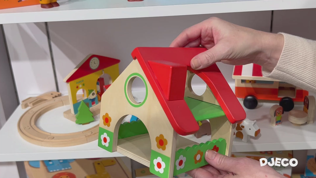 Minifarm Wooden Farm Set