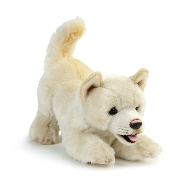 White Mix Rescue Breed Plush Toy