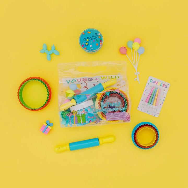 Sensory Dough Bag -Birthday
