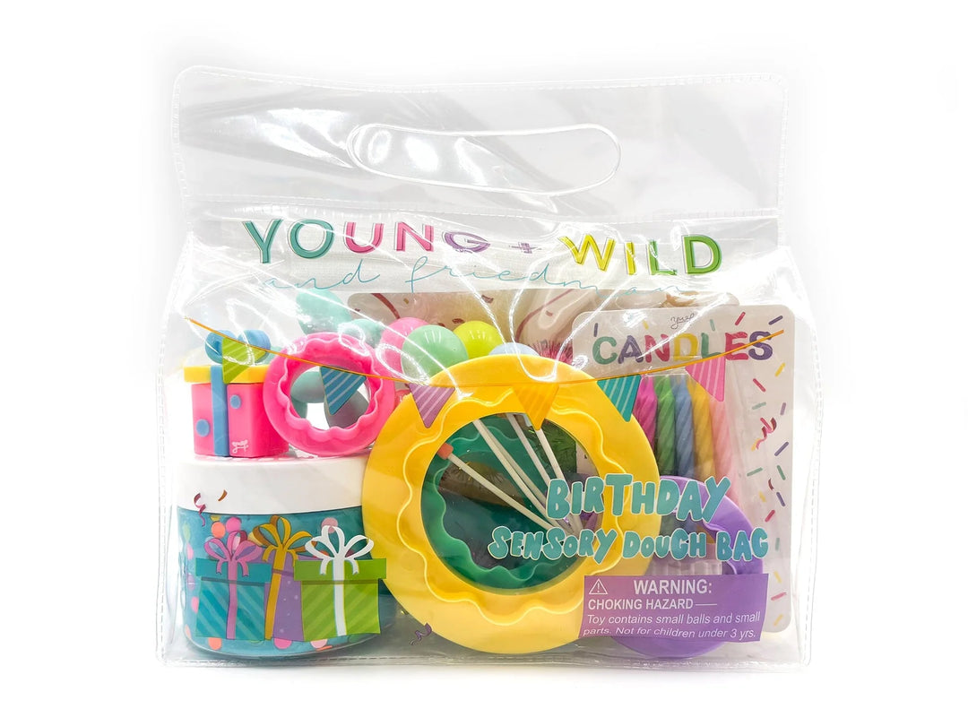 Sensory Dough Bag -Birthday