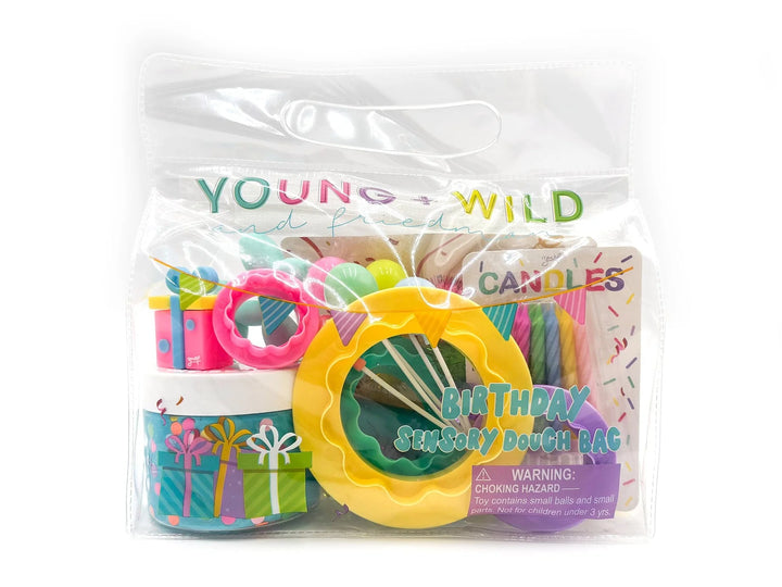 Sensory Dough Bag -Birthday