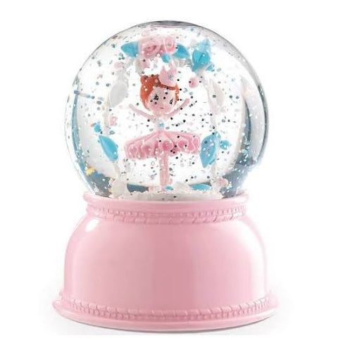 Snow Globe Night Light-Ballerina