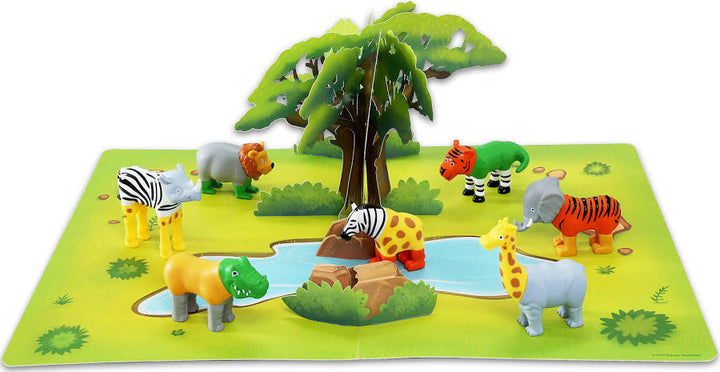 Mini Magnetic Mix or Match Animals - Jungle
