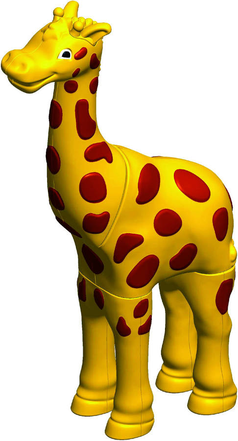 Mini Magnetic Mix or Match Animals - Jungle