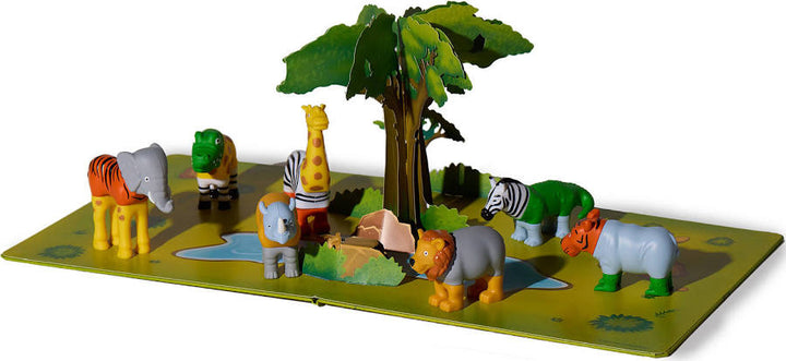 Mini Magnetic Mix or Match Animals - Jungle