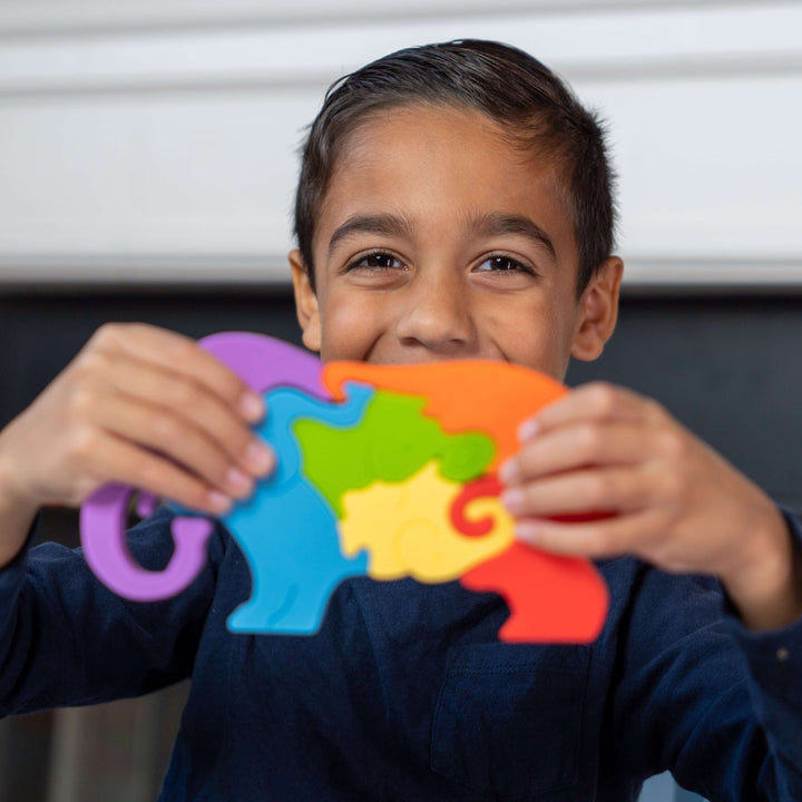 Silicone Stacking Elephant Puzzle