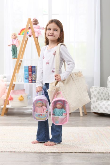 Take Along Cuties 8-inch Doll, Lavender
