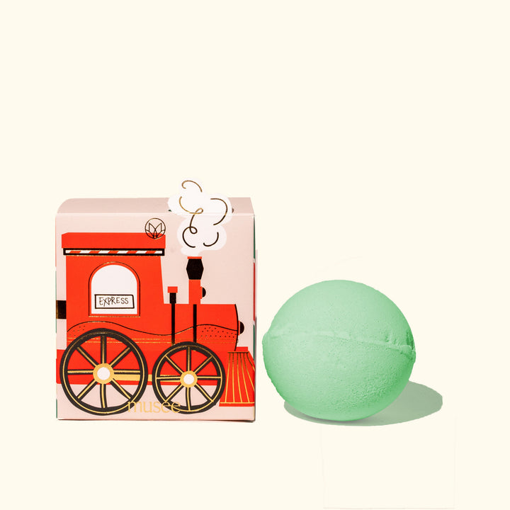Christmas Train Bath Balm Box Bath Bomb