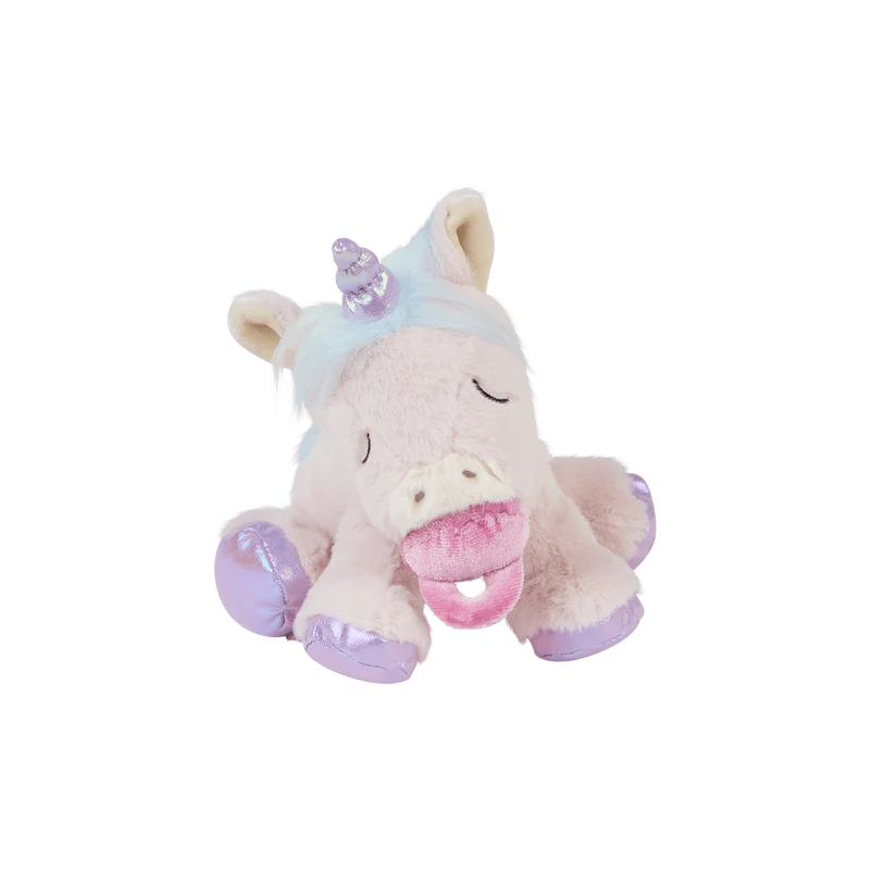 Binky Baby Unicorn-Sparkle Pink