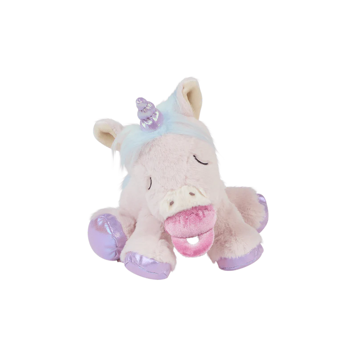 Binky Baby Unicorn-Sparkle Pink