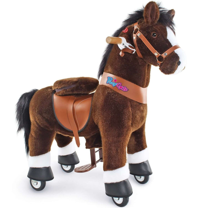 Model U Ride On Horse Toy Age 3-4 Chocolate
