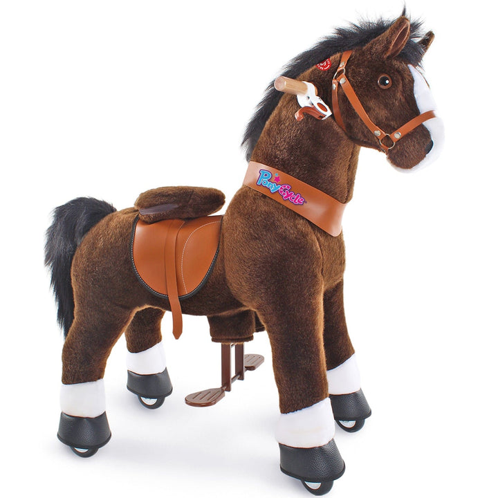 Model U Riding Horse Toy Age 4-7 Chocolate