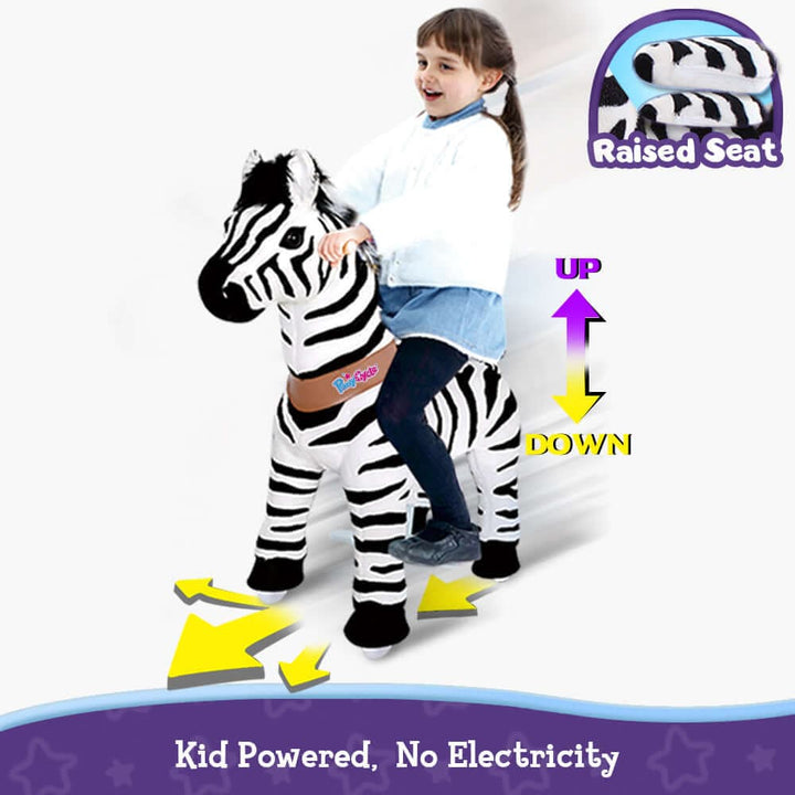Model U Ride-On Animal Zebra Age 4-7