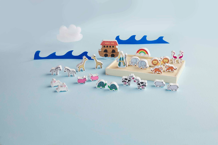 Noah's Ark Wood Play Set