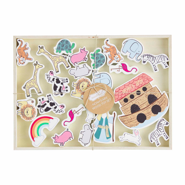 Noah's Ark Wood Play Set