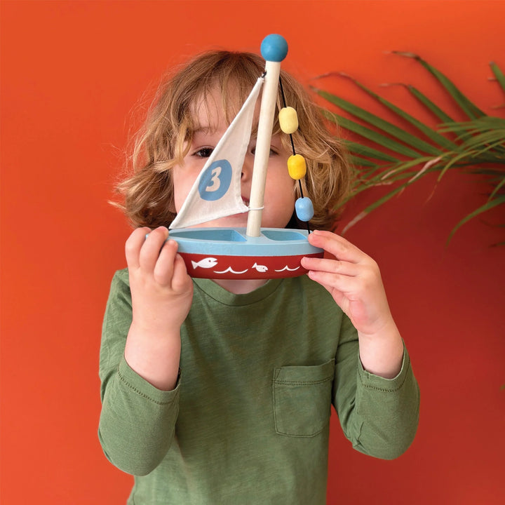 Wooden Sailing Boat