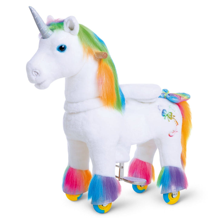 Model X Unicorn Ride On Toy for Age 3-4 Rainbow
