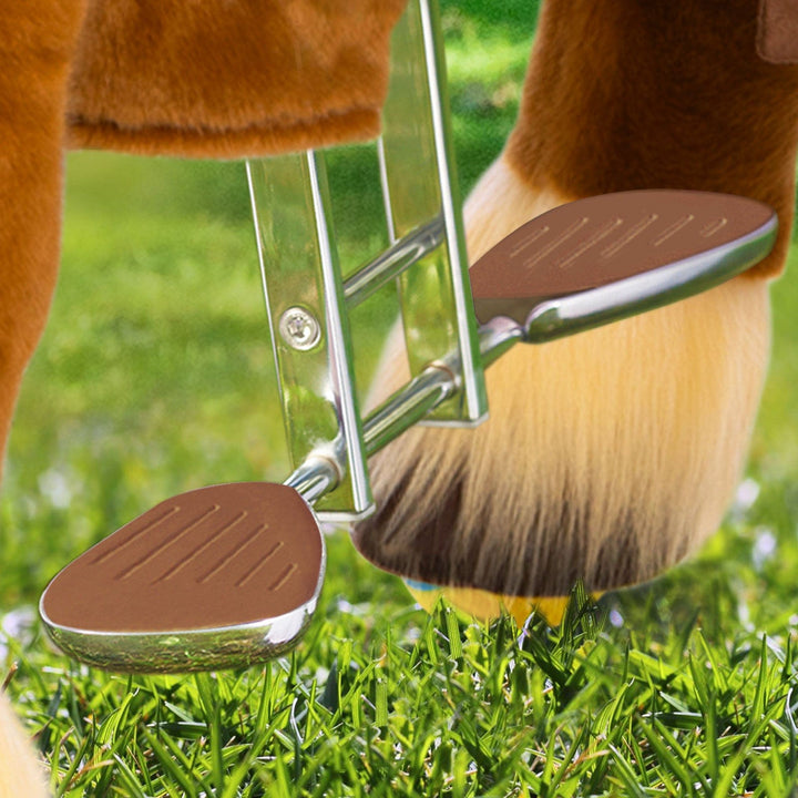 Model X Horse Ride On Toy for Age 4-7 Brown