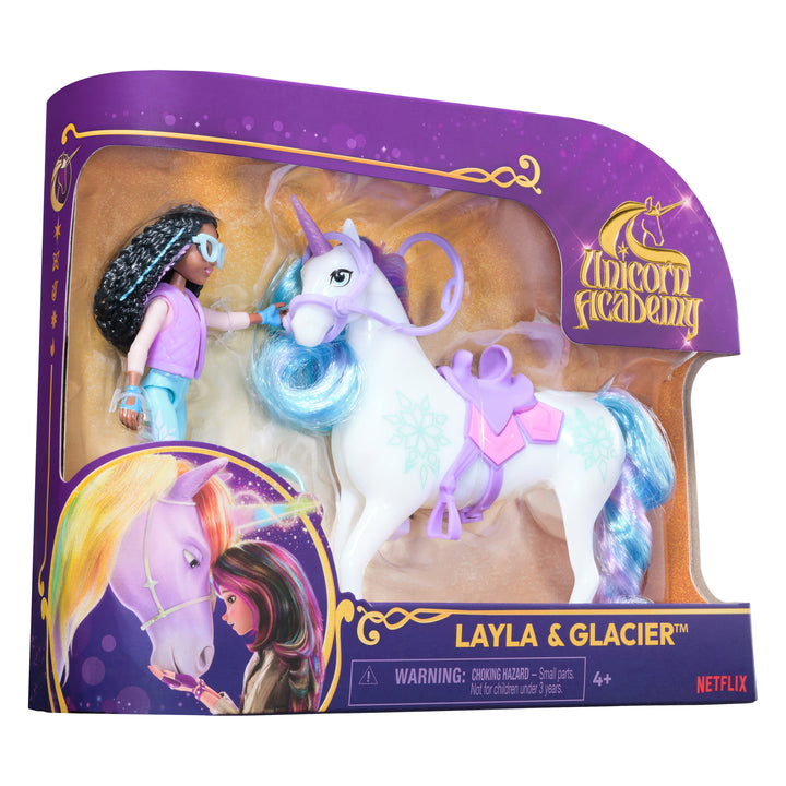 Unicorn Academy, Layla & Glacier Set