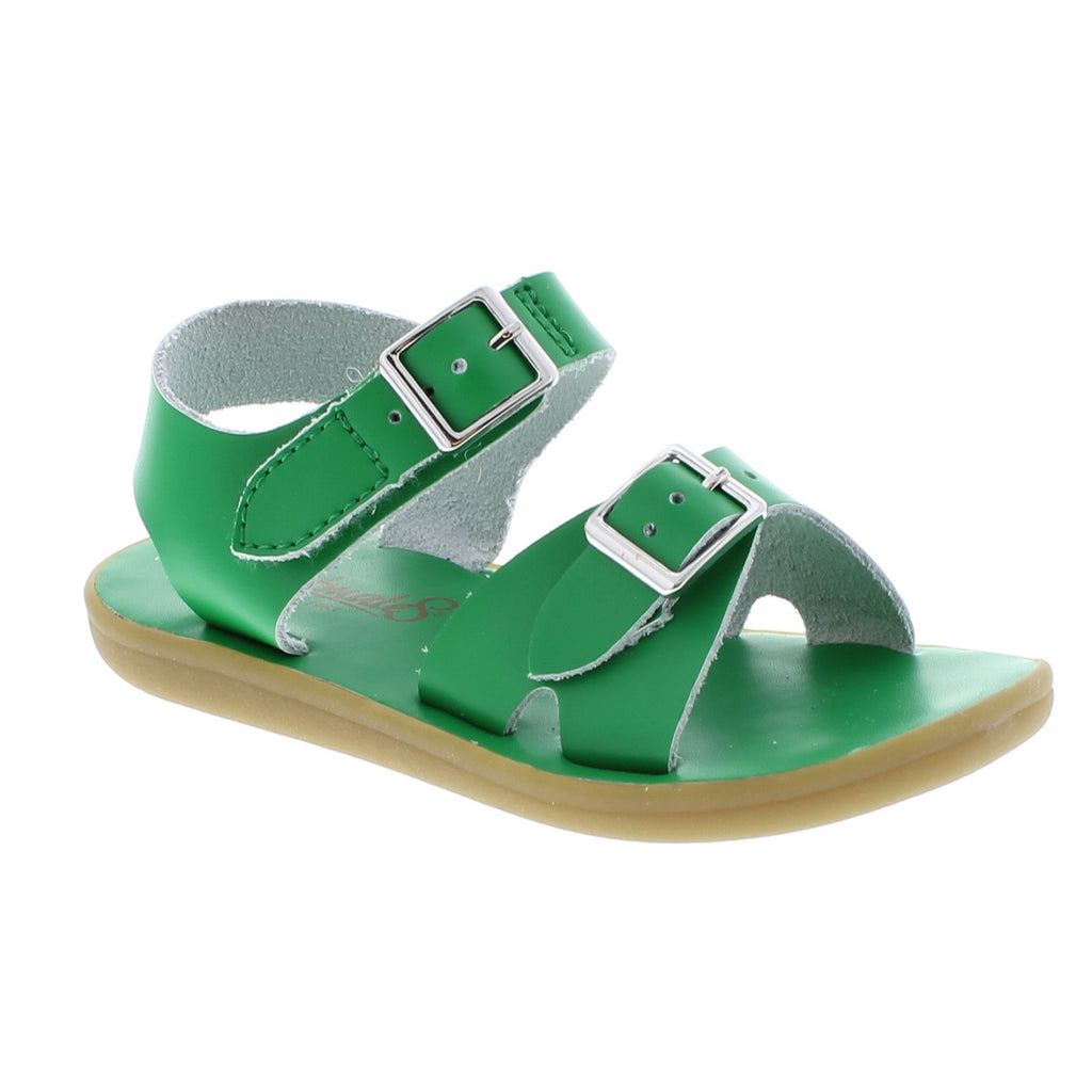 FootMates Tide Sandals-Kelly Green