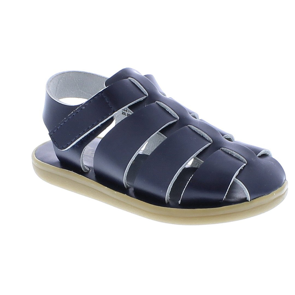 FootMates Captain Sandals-Navy