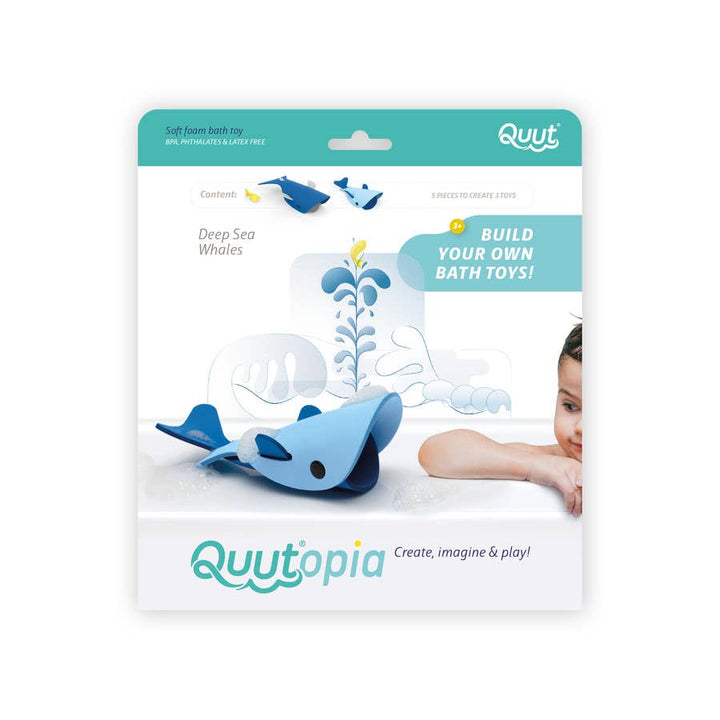 Deep Sea Whales Bath Toy