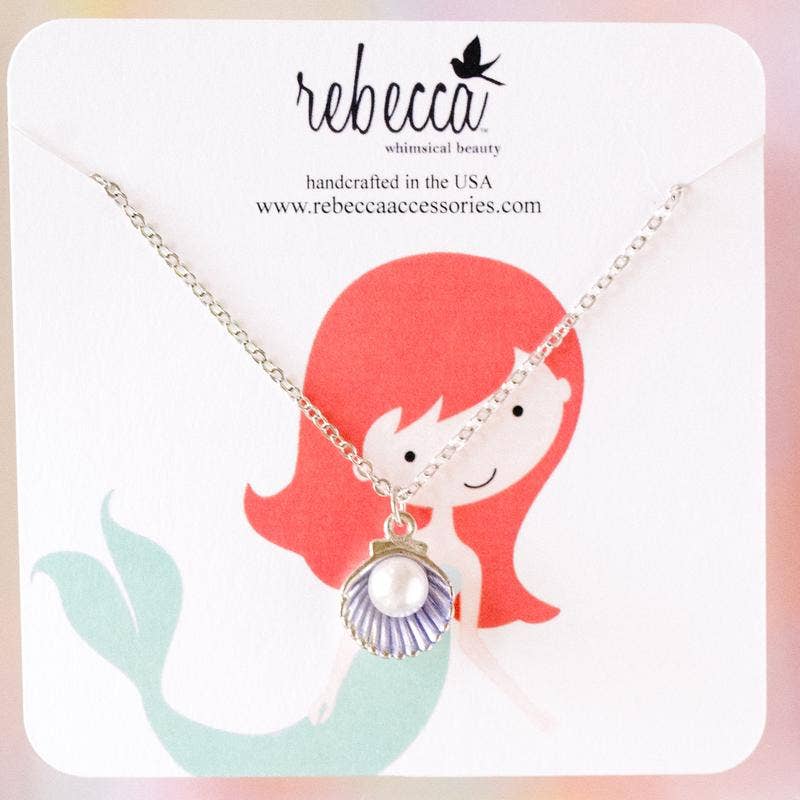 Shell and Pearl Necklace