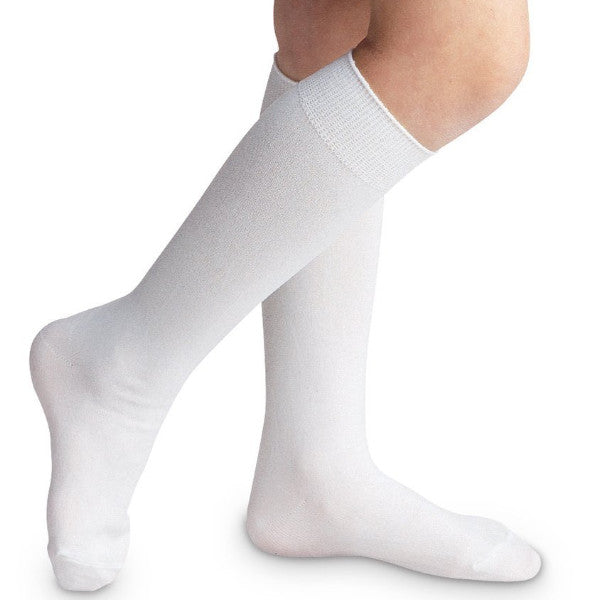Classic White Knee Socks