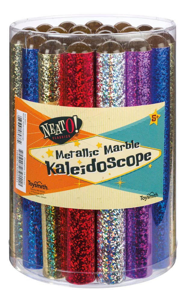 Neato! Metallic Marble Kaleidoscope