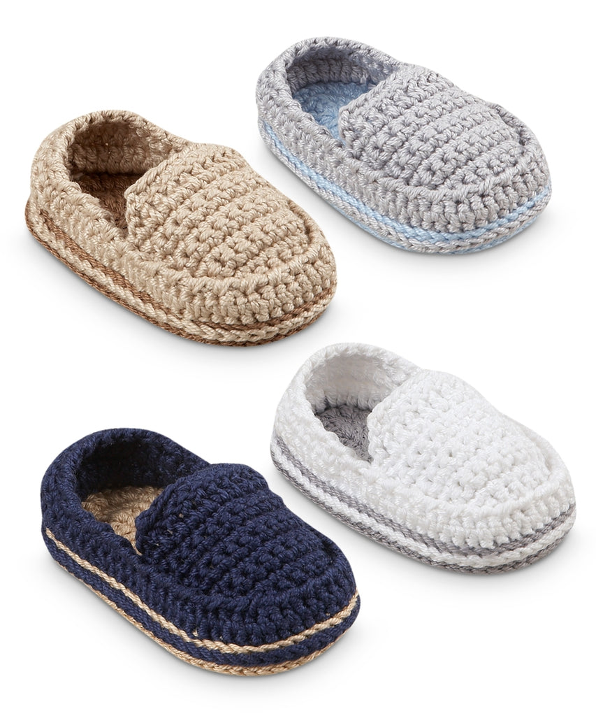 Loafer Booties-Nautical Navy