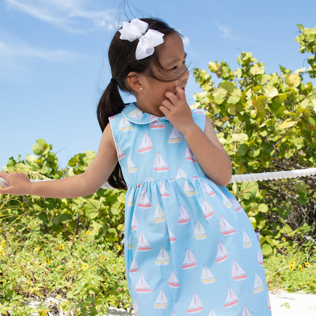 Smooth Sailing Poplin Play Dress