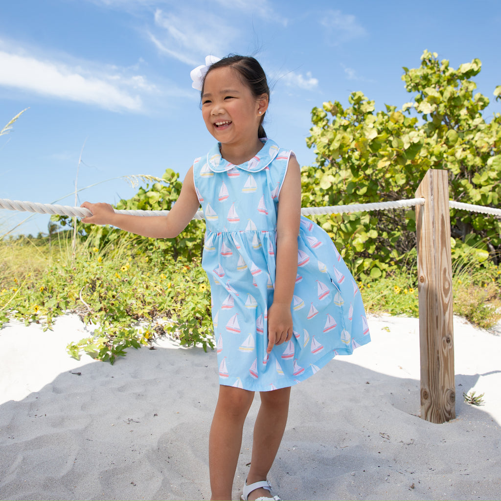Smooth Sailing Poplin Play Dress