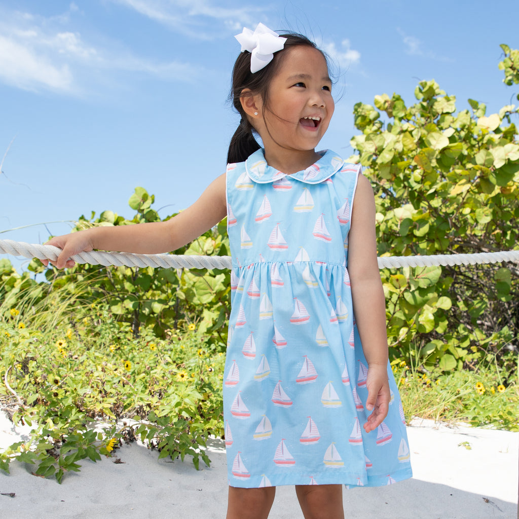 Smooth Sailing Poplin Play Dress