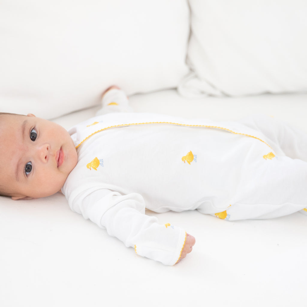 Puddle Ducks Pima Footed Romper