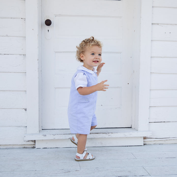 Sawyer Shortall and Shirt Set-Chambray
