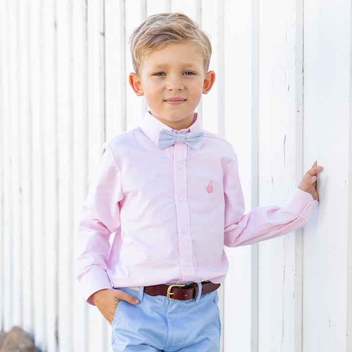 Chambray Button Down-Primrose